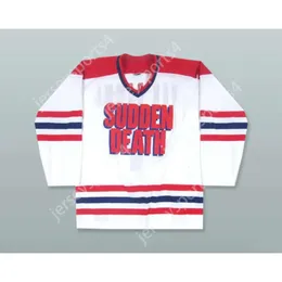 GDSIR Custom Jean-Claude Van Damme 1 Sudden Death Hockey Jersey New Top ED S-M-L-XL-XXL-3XL-4XL-5XL-6XL