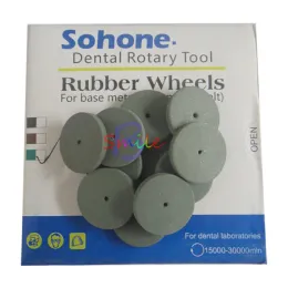 Tools 100pcs High Quality Dental Rubber Polishing Wheels for Dental Jewelry Rotary Tool Polishing Disc Jewelry Buffing Red and Green