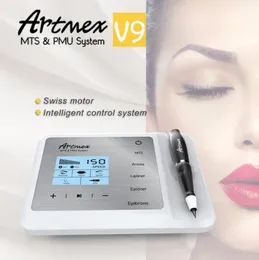 ArtMex V9 Digital 2 in 1 Tatuaggio permanente Macchine per tatuaggi Rotary Pen MTS PMU Touch Screen Nuovo arrivo 20195416486
