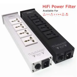 Rádio (soquete universal) Setor de filtro de alimentação de áudio Filtro de energia HiFi 1500W 100V240V AC2.2 para sistema de áudio doméstico DIY