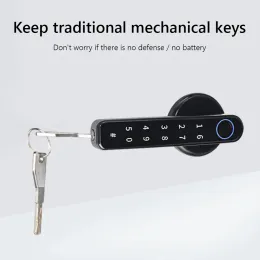 Block BluetoothCompatible Door Lock с 2 клавишами электронные дверные ручки.