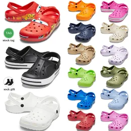 Kid Women Men Salehe Bembury Echo Clogs Designer Sandals Kaptaki Charms Slajd Classic Clogs Crostile Crocodyle Platform