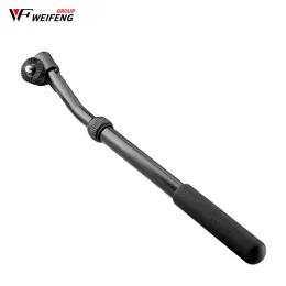 Monopods Professional Aluminium مقبض ذراع Weifeng EI717AH 717 718 فيديو كاميرا ترايبود سائل رأس السقوط