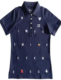 Sommergolf -Kleidung Frauen Kurzarm Golf T -Shirt 3 Farben PG Outdoor Freizeit -Sport Shirt8480367