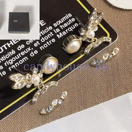 Lüks Saplama Küpe Tasarımcı Küpe Kadınlar Marka Mektubu Saplamaları 925 Gümüş Tasarımcı Takı Küpe Sevgililer Günü Nişan Düğün Hediyeleri Kutu ile