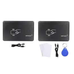 LESER RFID KARTE KOPIERT CLONING LEACER Writer 125 KHz EM4305 Tag USB Port Home Security Key Smart Duplicator Access Control Card Copierer Kopierer