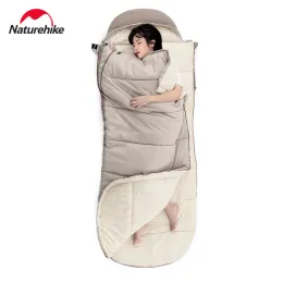 Gear Naturehike Outdoor portátil acampamento de inverno confortável respirável no saco de dormir de algodão adulto tenda de outono de inverno espessamento