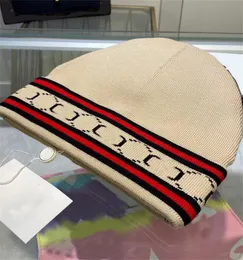Bayan Kapaklar Örme Kapak Tasarımcı Şapka Mektubu Kadın Saç Band Dekorasyon Şapkaları Kış Erkek Yün Kaşmir Marka Lüks Weote