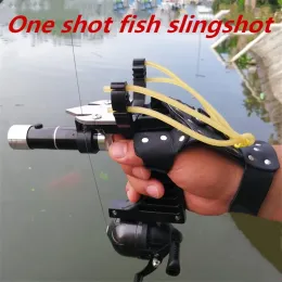 Slingshots Hunting Slingshot Spring High Speed ​​Slingshot Sling في الهواء الطلق حبال للليزر