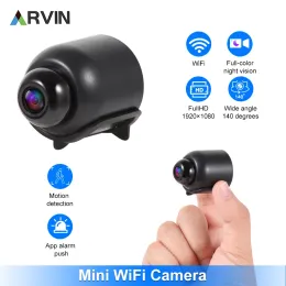 카메라 New FHD 1080p 미니 WiFi 카메라 나이트 비전 모션 탐지 비디오 카메라 홈 보안 캠코더 감시 베이비 모니터