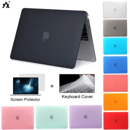 Случаи для ноутбука для MacBook Air 13 A2337 2020 A2338 M1 Chip Pro 13 2022 M2 Air 13,6 12 11 15 Для MacBook Pro 14 Case 2021 Pro 16