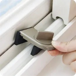 Detector 4Sets Adjustable Sliding Sash Stopper Window Lock Stop Aluminum Alloy Door Security Lock Home Office Safety Lock AntiTheftLock