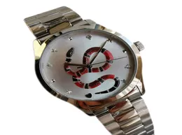Fashion Gtimeless Paar Watch 38mm 28mm Luxury Mens Women Watch Edelstahlgurt Quarz Schlange Watchwatch Montre de Luxe Wat4788705