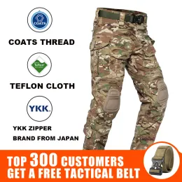 Zestawy/garnitury spodnie taktyczne G3 MultiCam Camouflage Ghillie Mundur Hunting Ubrania SniperWatch Outdoor Combat Airsoft Paintball Apparel