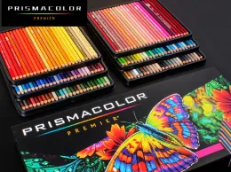 Pencils American Prismacolor colored pencil 12/48 oil color pencil 36 color watersoluble art painting school supplies