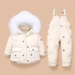 Coastar casaco de inverno macacão para crianças criança bebe menina de calça de calça infantil para crianças anos de peles com capuz de peles parka 1-3 anos