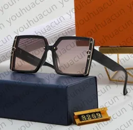 Óculos de sol para homens para homens homens clássicos louisess vuittoess marca de luxo de luxo lentes quadradas mensagens mensal uv400 têm sabor mais jovem sem entediações ao vivo