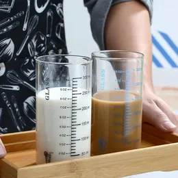 ワイングラスラグジュアリーシンプルな測定カップ高温耐性ガラスユニバーサルティーカップ卒業式デパートミルク透明