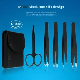 Sopracciglia sopracciglia tagliata al sopracciglia a cinque pezzi set utensili di bellezza pinzette per sopracciglia per sopracciglia a 5 pezzi set a 5 pezzi clip per capelli