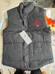 Kanadische USA Wintermenschen Down Westen Luxus Körperwärmer Modejacken Damen Gilet Designer Mantel Männlich Doudoune Luxus Gans Veste Homme Manteau 2024 Neu