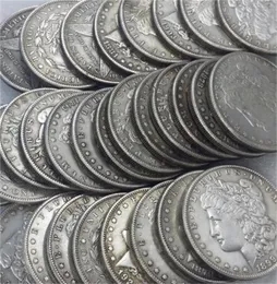 US 18781921S 28pcs Morgan Dollar Silber plattiert Kopiermünzen Metallhandwerk stirbt die Herstellung Fabrik 3327096