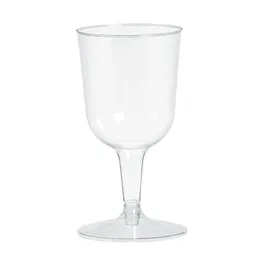 Plastica trasparente bar vino in vetro matrimoni champagne flauto creativo utensili per bere tazza per le forniture per feste