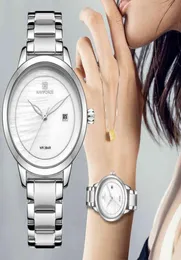 여성 시계 Naviforce Top Brand Watch 고급 쿼츠 방수 여성 039S Wristwatch Ladies Girls Fashion Clock Relogios Femin6477289