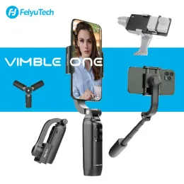 Monopods Feiyutech Vimble One Handheld Gimbal Feiyu Stabilizer för smartphone Portable Extension Pole Stativ för iPhone Samsung Huawei