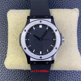 2024 JJ+ Factory Mens 시계 직경 42mm 1110 통합 운동 사파이어 시계 미러 티타늄 금속 H 형 나사 고무 스트랩 방수 시계