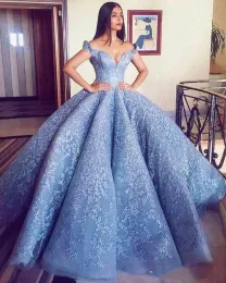 Vestidos de renda feminino árabe vestido de baile vestidos noturnos vestidos de renda quinceanera vestidos fora do ombro vestidos noturnos manto de soiree vestidos