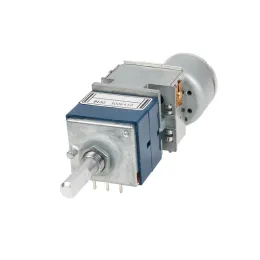 Verstärker Nvarcher 1PCS Japan Alpen Fernbedienungslautstärke Fieber Blau Shell Motor RK27 Doppelpotentiometer 100 ka Grifflänge 25mm