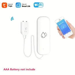 Rilevatore Tuya WiFi Anti -Water Perdite Level Senso Perdite di inondazione Rilevatore Smart Life App Water Alert Overflow Alarm Security Sistema