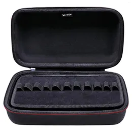 أكياس القماش الخشن LTGEM Marker Case Storage Organizer 81 فتحات تحمل لمعرض علامات محو الجافة أقلام تلوين بيرز بيرز.