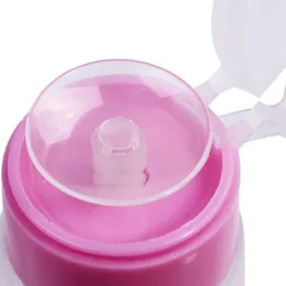 2024 Refillable Cosmetic Bottle Air Pressure Pump Dispenser Nail Polish Remover Cleanser Container Manicure Makeup Tool 60/150ml Refillable