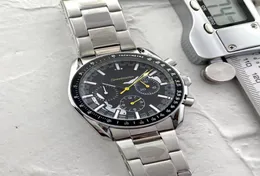 2022 Omeg New Six Stitches Luxury Mens Watches Quartz Watch Top Brand Relógio Strap Strap Acessórios de Moda Acessórios de Moda Styl5737768