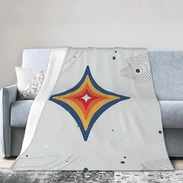 Decken Starfield Gaming Desk Decke Soft warmes Flanellwerfen Bettwäsche für Bett Wohnzimmer Picknick Reisen nach Hause Sofa