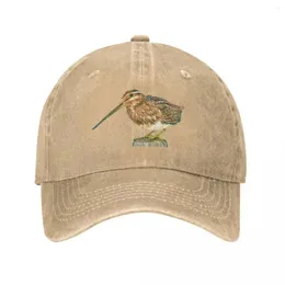 Ball Caps Snipe (watercolour) Cowboy Hat Trucker Hats Men'S Cap Women'S