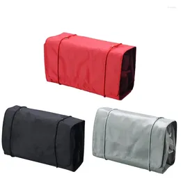 Sacos de armazenamento Roll-up Makeup Bag Hogyetry Travel for Women 4 Removável Organizar Make Up Cosmetics