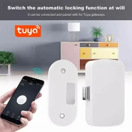 Kameror Tuya Smart Home File Cabinet Lock Wireless Bluetooth Keyless Invisible Mobile App Control Electronic Locks for Furniture Drawer