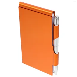 Clamshell Notepbook Metal Memo Pads Creative Notepbook Office Блокнот.