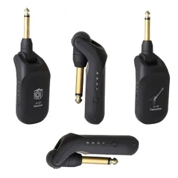 Adaptador C01 fio elétrico de guitarra/coleta sem fio Receptor de transmissor recarregável USB Conjunto de receptor original para violino de bateria elétrica