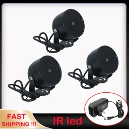 액세서리 CDYCAM MINI CCTV LEDS 4 어레이 라이트 IR LED ILLUMINATOR 12V2A 전력 방수 나이트 비전 CCTV 카메라 IR LED 보안 카메라