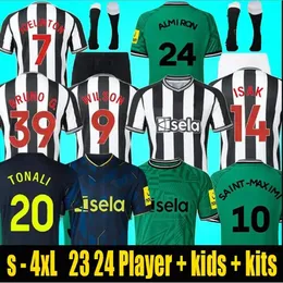 2024 Newccastle Soccer Jersey Wood 23 24 유나이티
