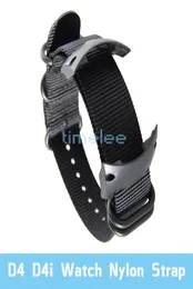 För D4 D4i Dive Computer Watch Nylon Strap ABS AdaptersScrewBars Bands9678104