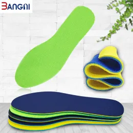 Accessories 3ANGNI 5 Pair Double Side Breathable AntiSlippery Soft Comfortable Sport Basketball Running Insoles Men Women Shoes Insert Pad