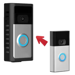 Campainhas de campainha antitheft campainha de campainha de aço inoxidável suporte de parede de parede instalação fácil para a porta de vídeo anel