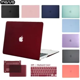 Przypadki Laptopa dla MacBooka Air 13 A2337 M1 A2179 2020 A2338 M1 Pro 13 2022 M2 Pokrywa dla Mac Air Pro 13.3 Touch ID A1932 A1466