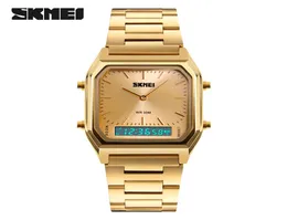 Skmei Luxury Gold Watch Men Fashion Casual Waterproof Digital Quartz Orologi Relogio Masculino Male Clock Sports Orologi 1227464495