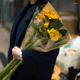 Decorazione per feste 50 fogli 36 12 56 cm carta kraft estesa a più sacchetti di fiori freschi