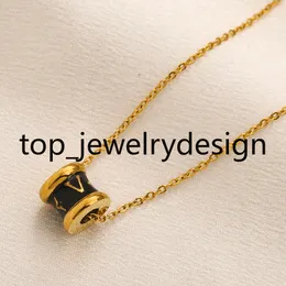 Jewelry Pendant Necklaces 925 Silver Luxury Brand Designers Letter Geometric Famous Women Design Round Crystal Rhinestone Gold Letter Fashion Accessory